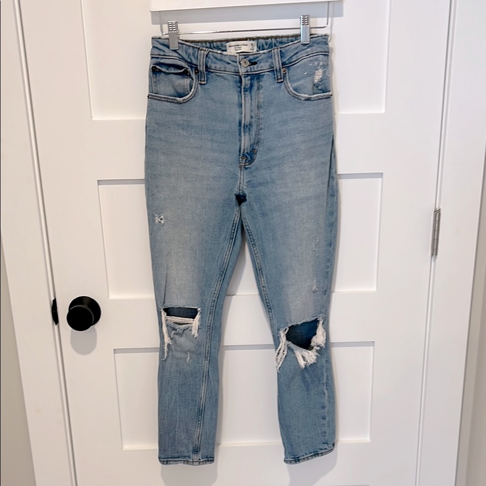 Abercrombie Curve Love Skinny High Rise Jeans